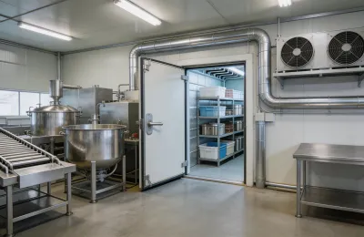 Refrigeration for food processing facilities