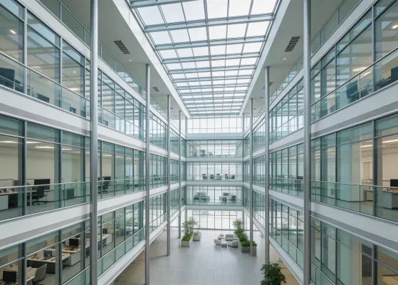 Commercial building HVAC systems